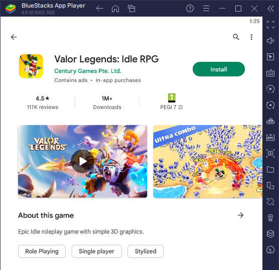 How to Play Valor Legends: Idle RPG on PC