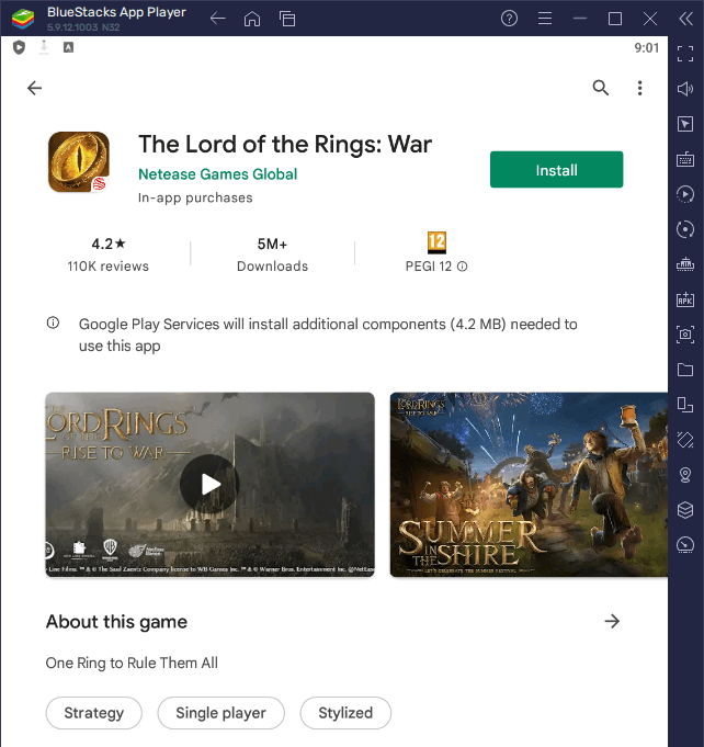 How to Play The Lord of the Rings: War on PC
